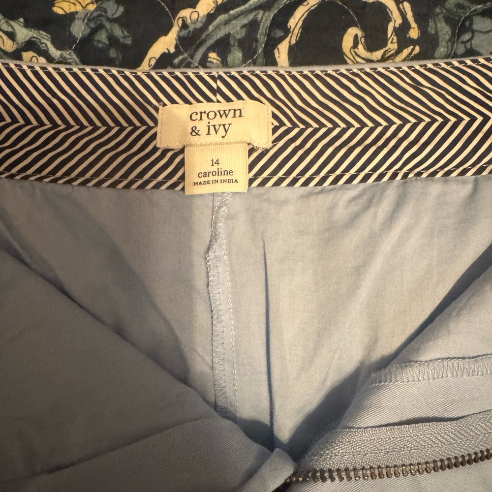 Crown & Ivy Light Blue Skirt